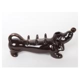 Lot 349 Vintage Decorative Dachshund Ceramic Decanter