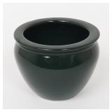 Lot 358 Lovely Forest Green Chinese Porcelain Planter
