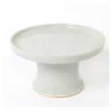 Lot 373 Chinese Celadon Crackle Glaze Cake Stand
