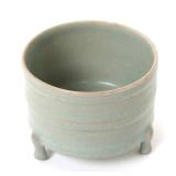 Lot 376 Chinese Celadon Glazed Tripod Dish