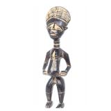 Lot 470 Ashanti Standing Male Wood Figure