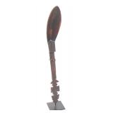 Lot 479 African Wood Carved Ladle