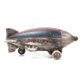 Lot 497 Cast Iron Graf Zeppelin Blimp Bank