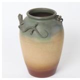 Lot 505 Decorative Ceramic Jar with Applied Lizards