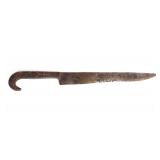 Lot 35 Spanish Colonial Belduque or Peasant Knife, Borderlands Period 1519-1821