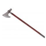 Lot 47 Indo-Persian Silver Inlaid Tabar Axe