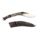Lot 59 Gurkha Kukri Knife w Scabbard