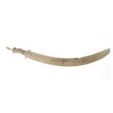 Lot 86 African Bronze Curved Sword, 10th-16th c.