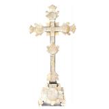 Lot 211 Standing MOP Holyland Jerusalem Cross, 18th-19th C.