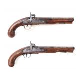 Lot 3 Brace of English Pistols by Bolton