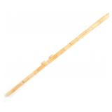 Lot 14 Chinese Carved Bone Staff