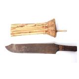 Lot 39 Philippines Machete w Sheath