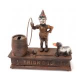 Lot 144 Adorable Trick Dog Mechanical Bank