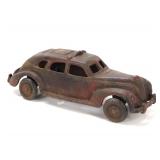 Lot 147 Vintage Style Cast Iron Taxi Toy Car