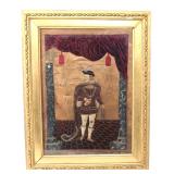 Lot 150 Spanish or Italian Metal Thread & Bead Textile, 16th-18th c.