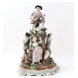 Lot 151 Meissen Style Porcelain Centerpiece, 19th c.