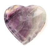 Lot 168 Lovely Amethyst Carved Heart Dish