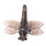 Lot 185 Smoky Quartz Crystal Dragonfly