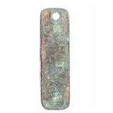 Lot 224 Chinese Rectangular Bronze Bullion