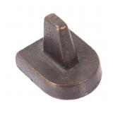 Lot 321 Horse Shoe Shaped Chinese Bronze Seal Stamp