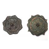 Lot 331 Two Nice Chinese Bronze Mirrors