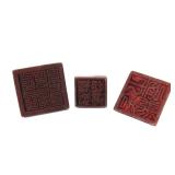 Lot 339 Collection of Chinese Bronze Stamps, 3-pieces