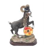 Lot 358 Cast Chinese Money Goat with Coins