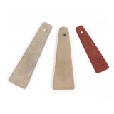 Lot 366 Three Native American Stone Gorget Pendants