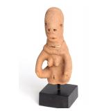 Lot 417 African Sokoto Terracotta Female Figure, 500 BCE-200 CE