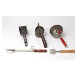Lot 425 Group of Old Kitchen Utensils