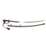 Lot 8 US M1860 Civil War Sword w Scabbard