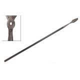 Lot 23 Spanish Colonial Boar Spear Polearm, 17th C.