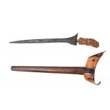 Lot 28 Nice Indonesian Kris with Scabbard