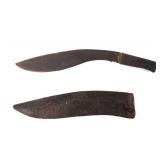Lot 30 Indian 19th Century Kukri with Scabbard