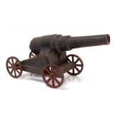 Lot 81 Vintage Cast Iron US Civil War Era Signal Cannon