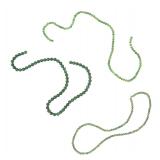 Lot 128 Three Strands of Chinese Jade Beads