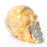 Lot 151 Beautiful Raw Bumblebee Jasper Skull