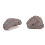 Lot 159 Fine Pair of Ancient Meteorite Specimens
