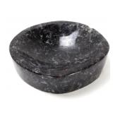 Lot 164 Beautifully Polished Marble Obsidian Bowl