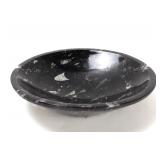 Lot 187 Lovely Large Natural Orthoceras Fossil Bowl wStand