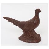 Lot 275 Chinese Wood Carved Pheasant Figure