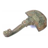 Lot 282 Chinese Bronze Horse Belt Hook