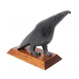 Lot 327 Native American Inuit Stone Eagle Sculpture