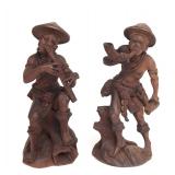 Lot 329 Ifugao Wood Carved Nativity Scene, Musicians