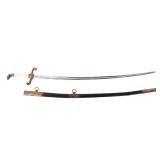 Lot 10 Masonic King Cyrus Sword & Scabbard