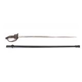 Lot 20 Imperial Prussian Sword wScabbard, M1889