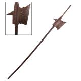 Lot 27 Swiss Halberd Polearm, 15th C. Style