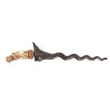 Lot 36 Early 20th C. Beautiful Balinese Kris