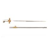Lot 45 Mamluke Handle Masonic Sword & Scabbard