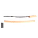 Lot 46 Signed Shin Shinto Period Japanese Katana & Shirasaya